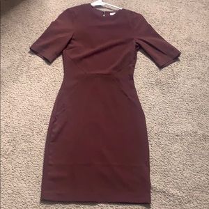 BurgundyISH DRESS